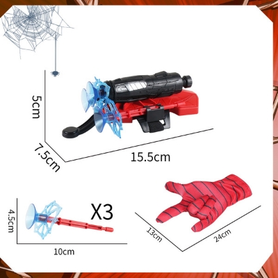 Picture of Spiderman Toy for Kids (Web-shooter Set with Spiderman Gloves) Kids Birthday Gifts