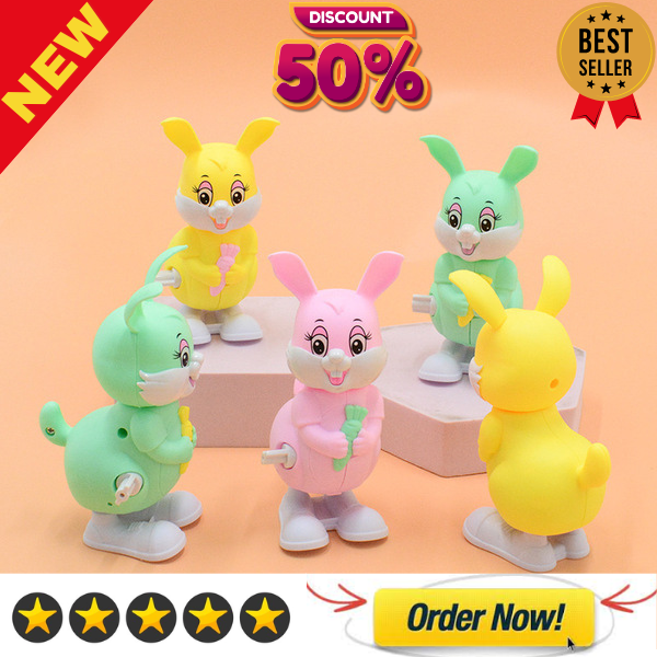 Picture of Cute Rabbit Dancing Rabbit Wind Up Clockwork Key Toy - Baby Toys