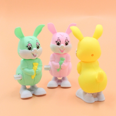 Picture of 3 Pieces Rabbit Toys for Kids (Clockwork Key Toy) - Running and Jumping Toy for Learning Early Education