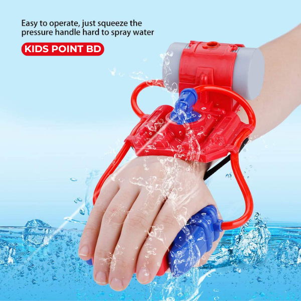 Picture of Water Gun Toy for Boys (Children's Wrist Water Gun Toy Launcher Play in Pool, Beach and Automatic Shooting for Summer Water Battles Which is Excellent Gift Choice for Boys and Girls)