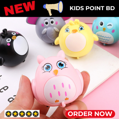 Picture of Penguin Toys, Elephant Toys, Chicken Toys and Owl Toys Pull Back Car (Mini Cute Animal Shaped Unique Toys for Kids Birthday Party) - Plaything Toys for Party Favors for Friction Powered Vehicle Car Toys