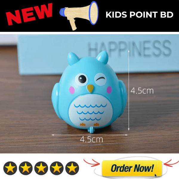 Picture of Penguin Toys, Elephant Toys, Chicken Toys and Owl Toys Pull Back Car (Mini Cute Animal Shaped Unique Toys for Kids Birthday Party) - Plaything Toys for Party Favors for Friction Powered Vehicle Car Toys