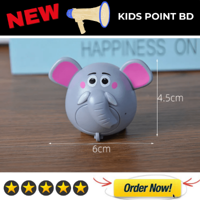 Picture of Penguin Toys, Elephant Toys, Chicken Toys and Owl Toys Pull Back Car (Mini Cute Animal Shaped Unique Toys for Kids Birthday Party) - Plaything Toys for Party Favors for Friction Powered Vehicle Car Toys