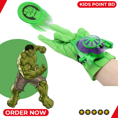 Picture of Hulk Toy for Kids (Web-shooter Set with Hulk Gloves) Kids Birthday Gifts