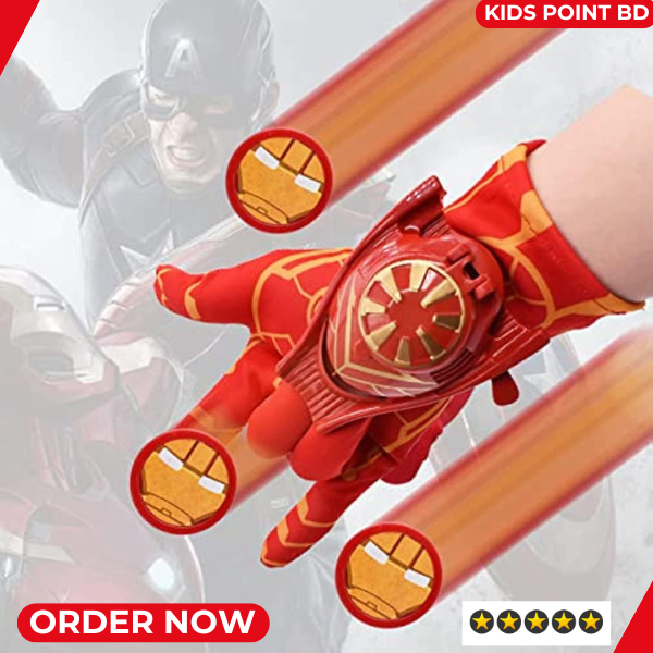 Picture of Iron Man Toys for Boy (The Avengers Iron Man Launchers Toy With Glove Action Figure)