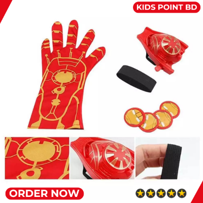 Picture of Iron Man Toys for Boy (The Avengers Iron Man Launchers Toy With Glove Action Figure)