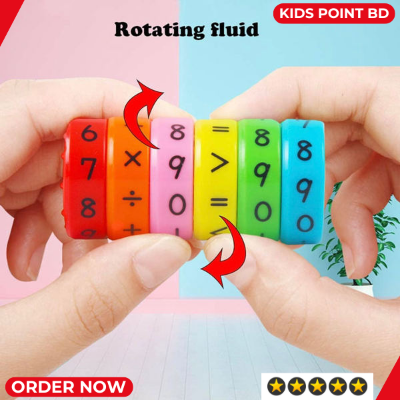 Picture of Children Math Toys Education Learning Magnetic For Kids Puzzle Cube