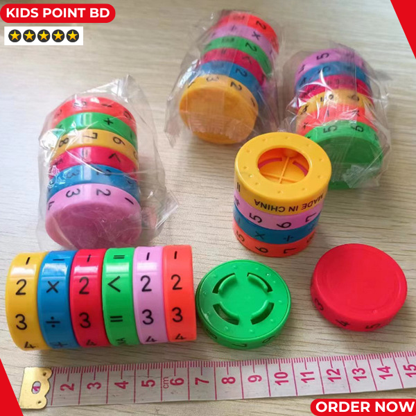 Picture of Children Math Toys Education Learning Magnetic For Kids Puzzle Cube