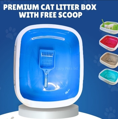 Picture of 1PC Cat litter box with free scoop, litter tray, Litter & Toilet Boxes
