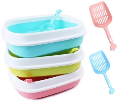 Picture of 1PC Cat litter box with free scoop, litter tray, Litter & Toilet Boxes