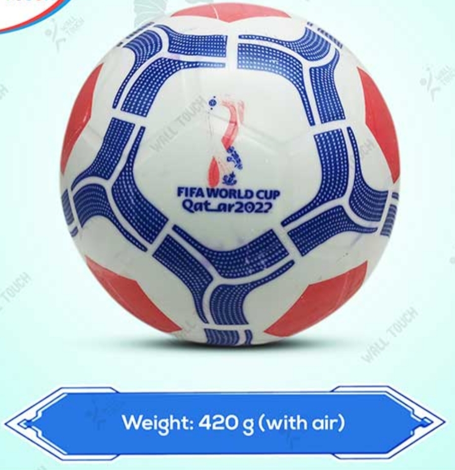 Picture of 1PC Soft Rubber Football For Toddler (ball_messi_90k) - Size 4