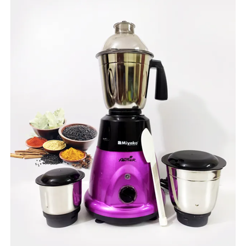 Picture of Miyako Pink Panther 3 in 1 Multi Purpose Mixer Blender machine- 750 Watt