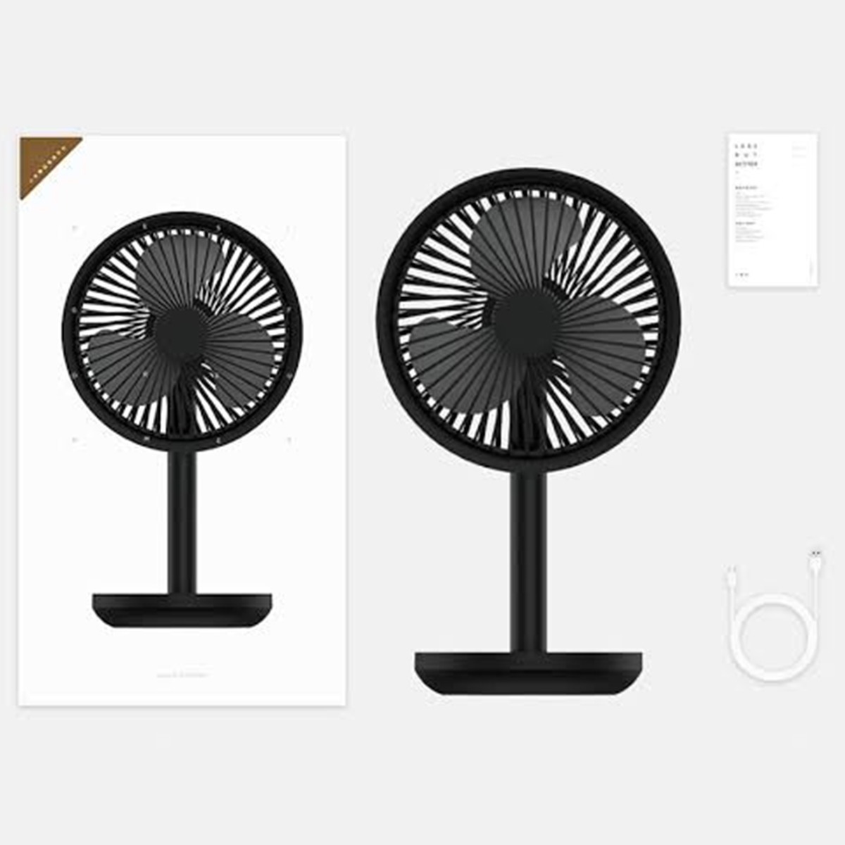 Picture of Solove Desktop Stand Fan F5 Wide angle air supply, 60 degrees automatic shaking head