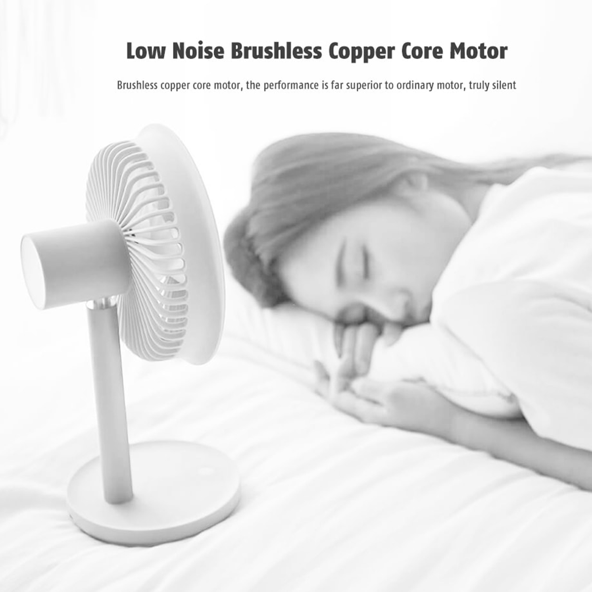 Picture of Solove Desktop Stand Fan F5 Wide angle air supply, 60 degrees automatic shaking head