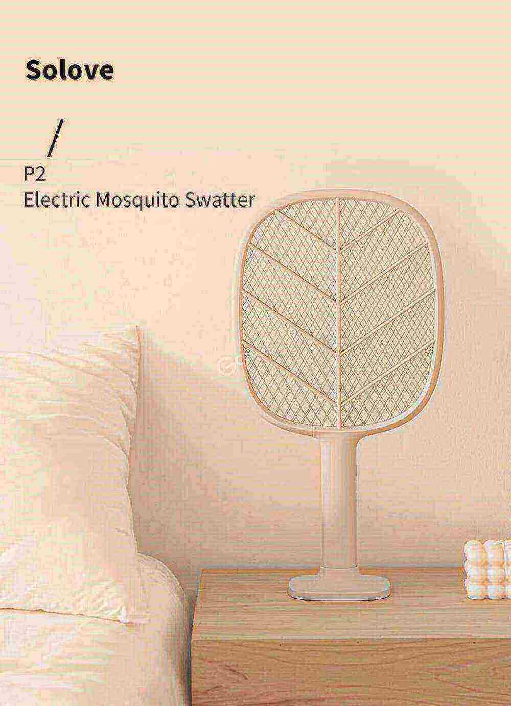 Picture of Solove P2 Mosquito/Insects killer Electric 2W Swatter Bat Killer Bat/Fly Traps