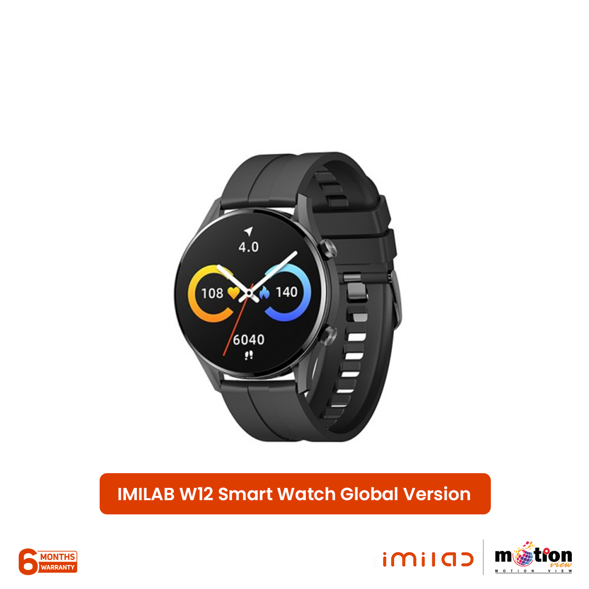 Picture of Imilab W12 Smart Watch Global Version - Black