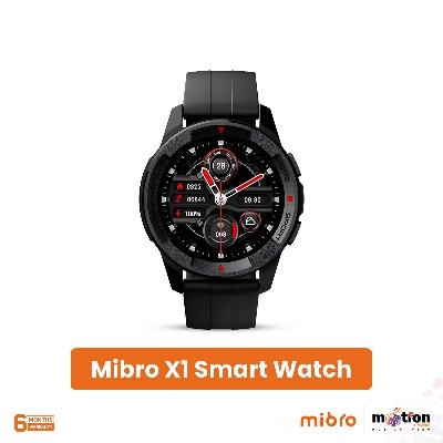 Picture of Mibro X1 AMOLED HD Sports Smart Watch with spO2 Global -Black