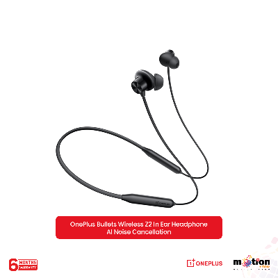 Picture of OnePlus Bullet Z2 Wireless  Bluetooth Headset/Earphone Beyond Bass With 12.4mm bass driver