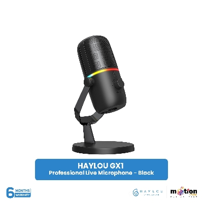 Picture of HAYLOU GX1 professional live microphone - Black