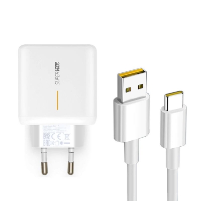 Picture of OnePlus SUPERVOOC Type-A to Type-C Cable (100cm)- White