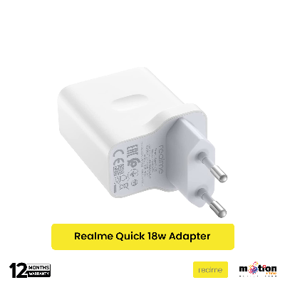 Picture of Realme 18W Quick Charger Power Adapter - White
