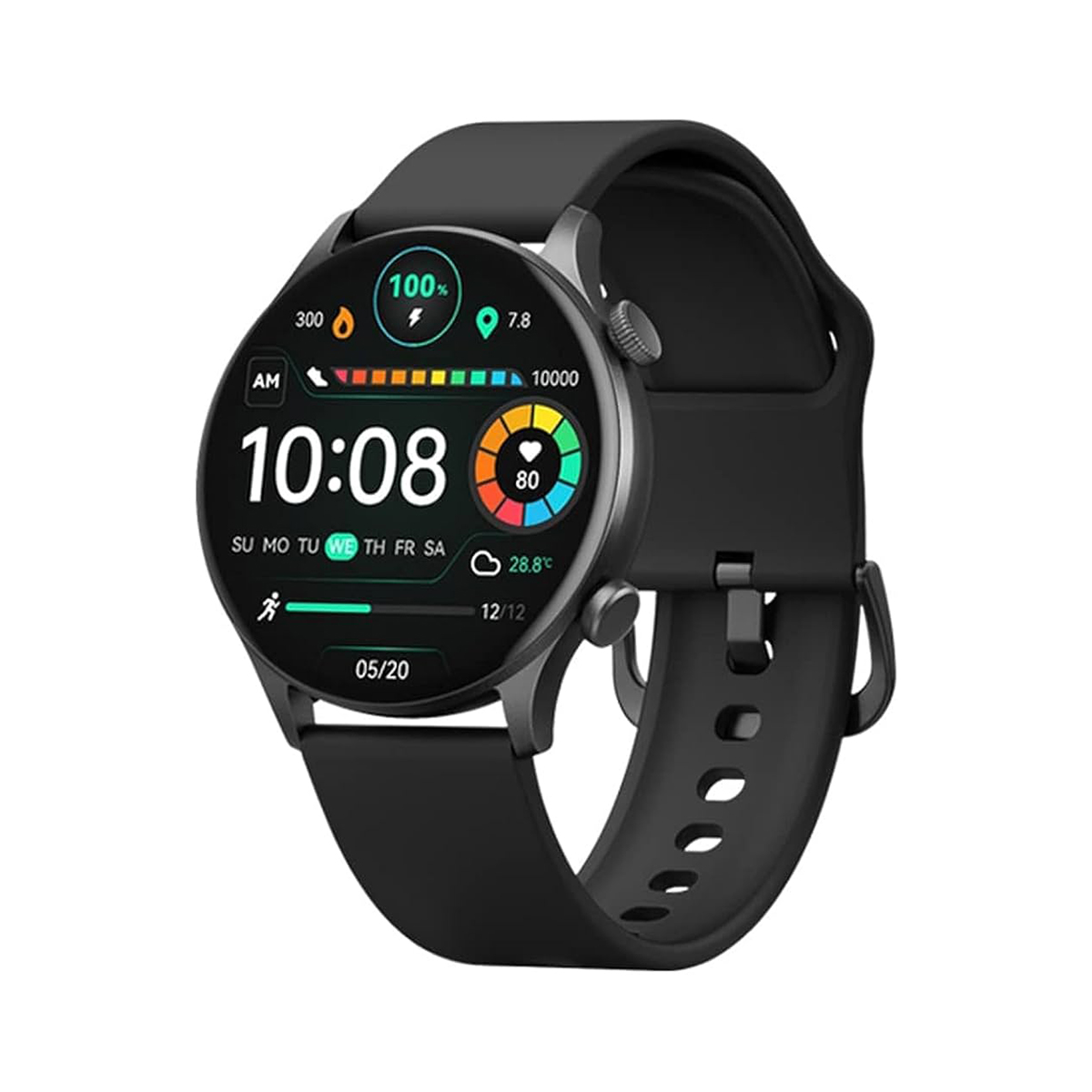 Picture of Haylou Solar Plus RT3 LS16 AMOLED Display Bluetooth Calling Smartwatch & 105 Sport Modes With IP68 Waterproof