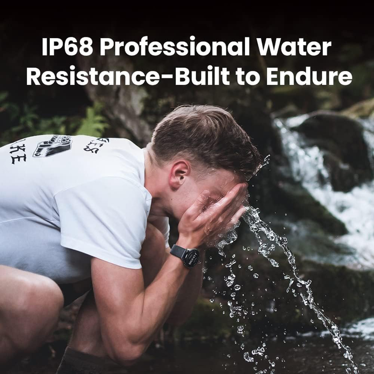 Picture of Haylou Solar Plus RT3 LS16 AMOLED Display Bluetooth Calling Smartwatch & 105 Sport Modes With IP68 Waterproof