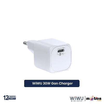 Picture of WiWU 30W Gan Fast Charger Type-C - White