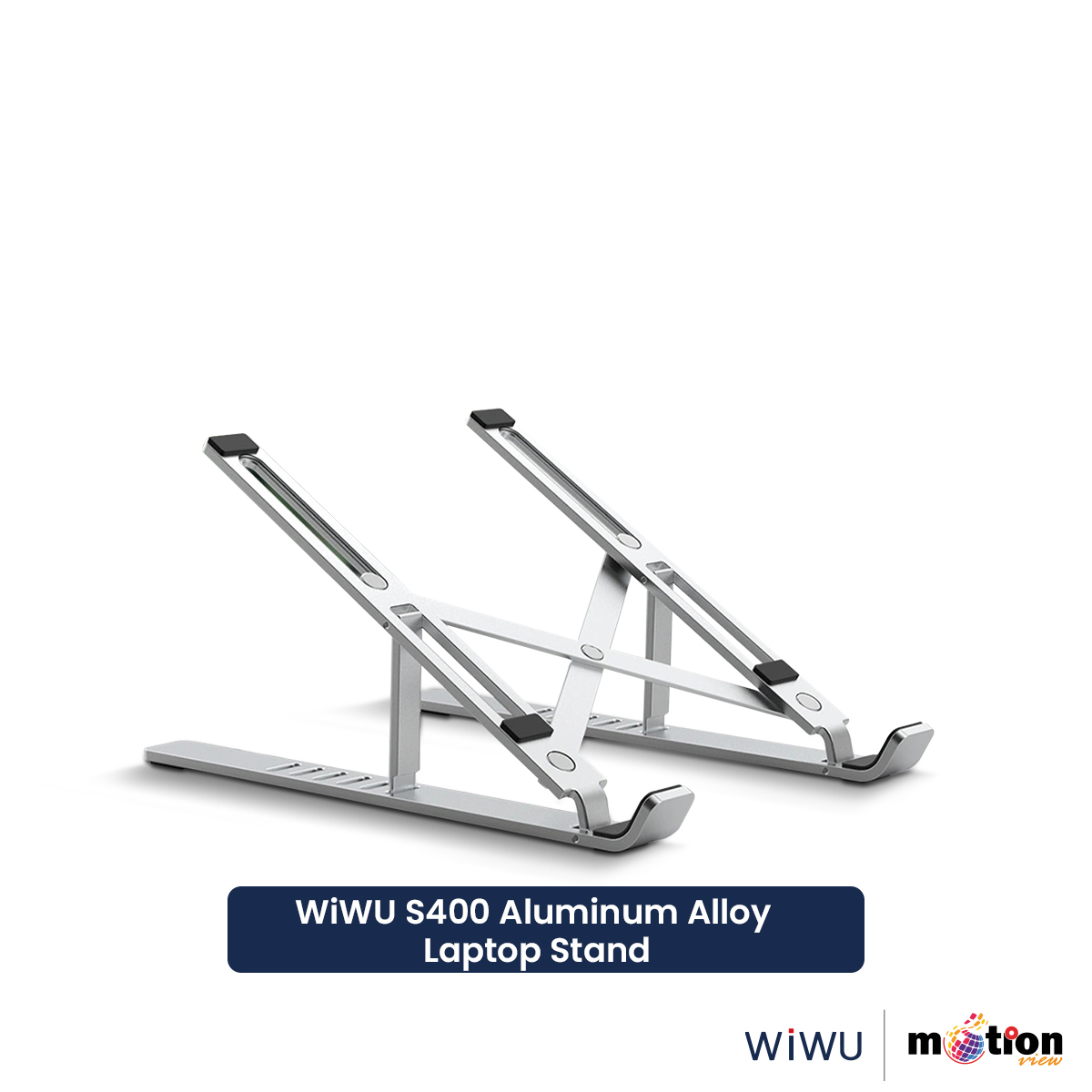 Picture of WiWu S400 Folding Adjustable Aluminium Laptop Stand- iron table