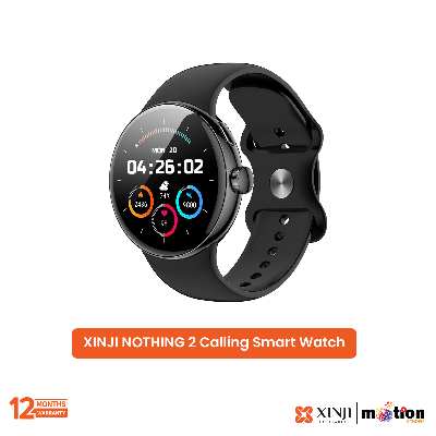 Picture of XINJI NOTHING 2 Calling Smart Watch With 1.32" HD AMOLED Display - Black