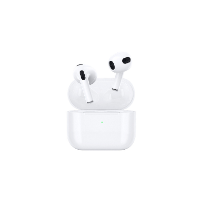 Picture of WiWU Airbuds 3 HF Sound Magsafe Charging With Silicone Case & 1M Lightning Cable - White
