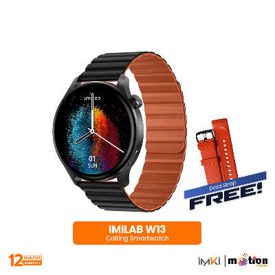 Picture of IMILAB W13 Bluetooth Calling Smart Watch with 1.43'' Amoled Screen With Dual Strap