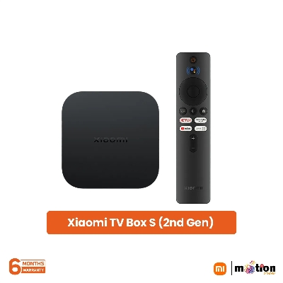 Picture of Xiaomi Tv Box S (2Nd Gen) 4K Ultra Hd Streaming With 2Gb Ram 8Gb Rom - Black