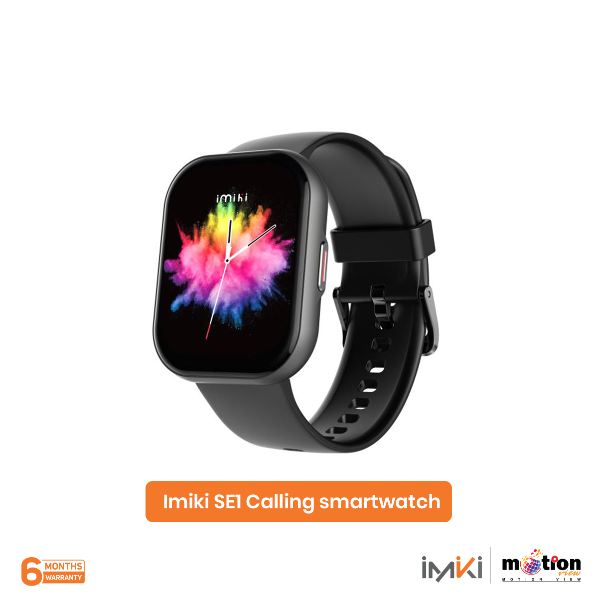 Picture of Imiki SE1 Bluetooth Calling Smart Watch With 2.02" HD Display & 100+ Sports Mode, IP67 Waterproof
