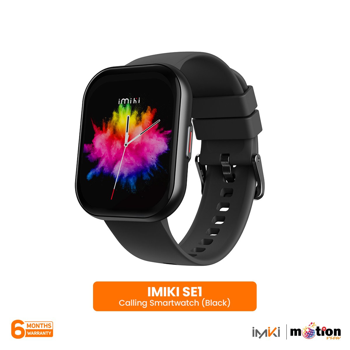 Picture of Imiki SE1 Bluetooth Calling Smart Watch With 2.02" HD Display & 100+ Sports Mode, IP67 Waterproof