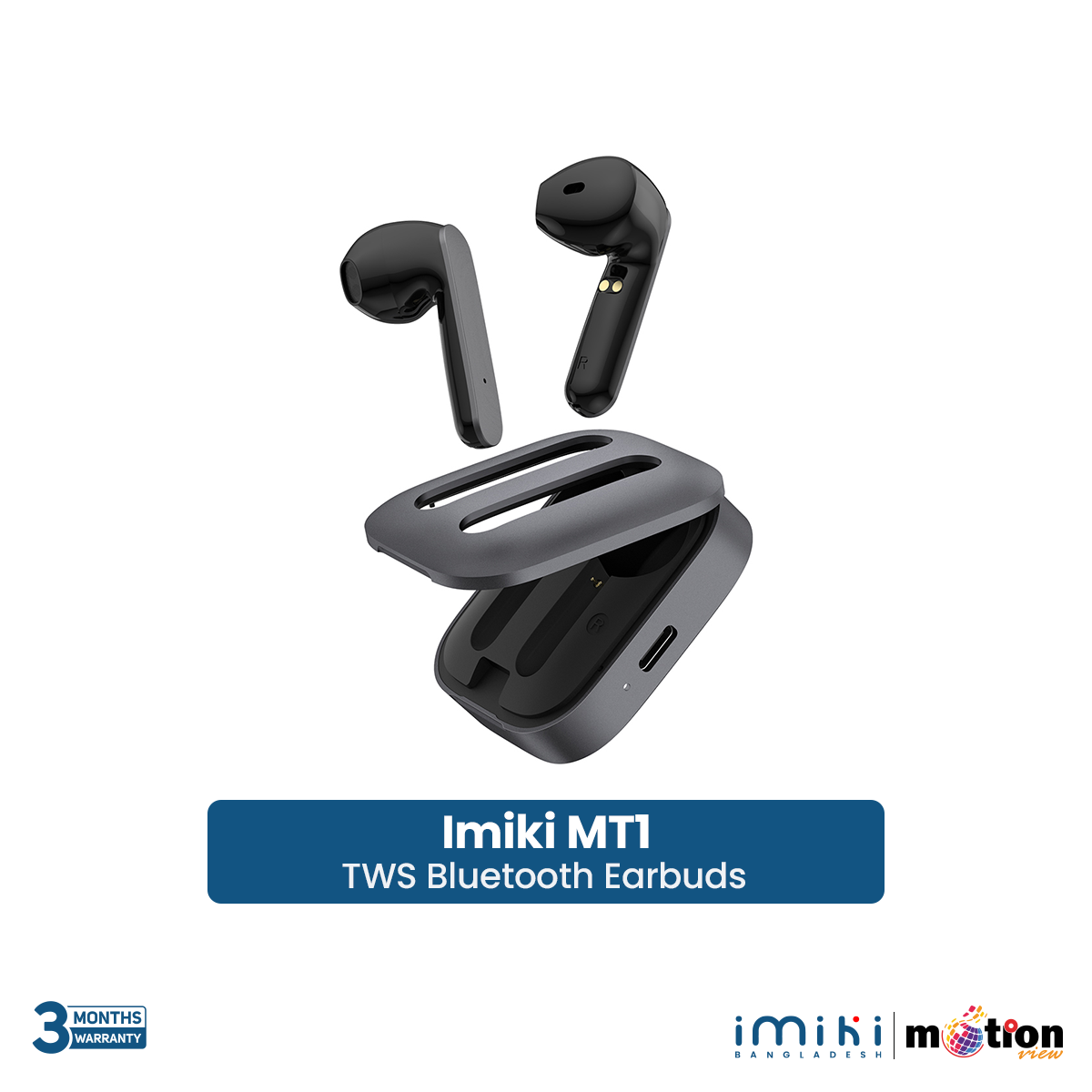 Picture of Imiki MT1 TWS Bluetooth Earphone - Black