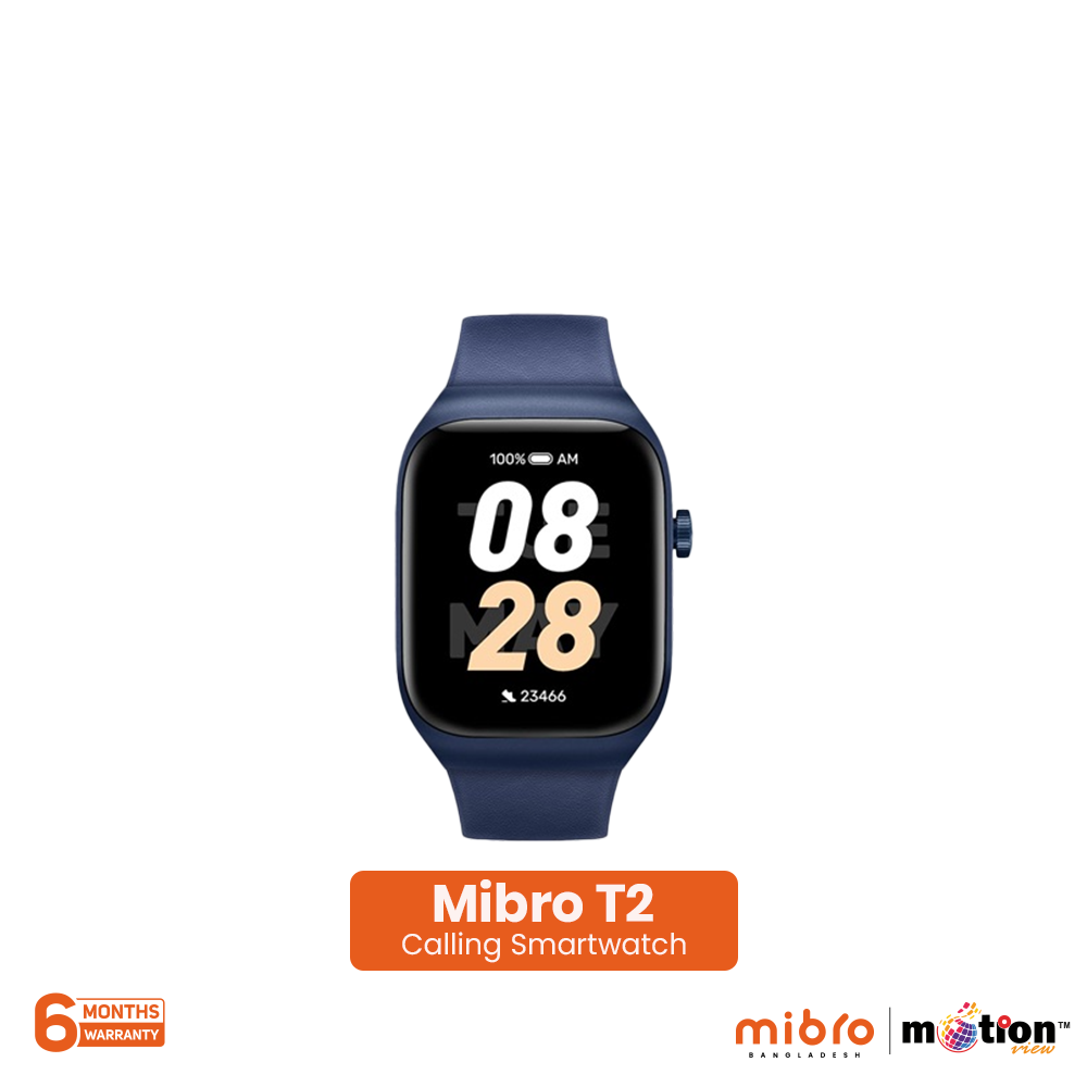 Picture of Mibro T2 Calling 1.75 Inch Amoled Smart Watch With 2ATM Water Resistance  - Dual Strap