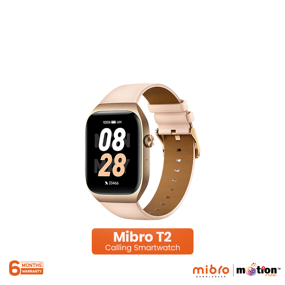 Picture of Mibro T2 Calling 1.75 Inch Amoled Smart Watch With 2ATM Water Resistance  - Dual Strap