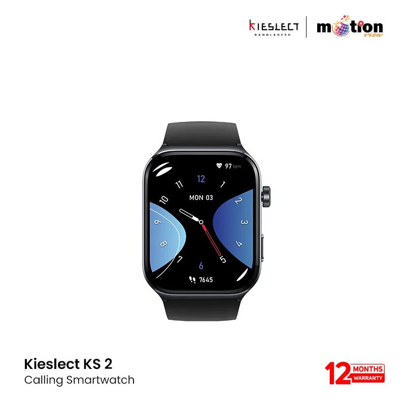 Picture of Kieslect KS2 Calling 2.01" FHD AMOLED 3ATM Smart Watch (Double Strap + Protector)