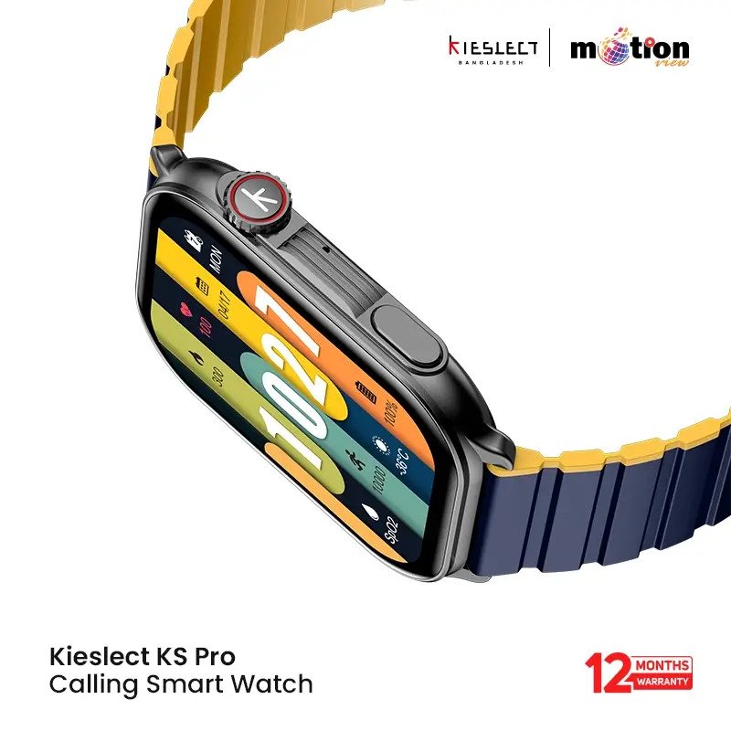 Picture of 6pcs B2B Kieslect KS Pro Smartwatch - 2.01 Inch AMOLED HD Display, Bluetooth Calling, Heart Rate Monitoring