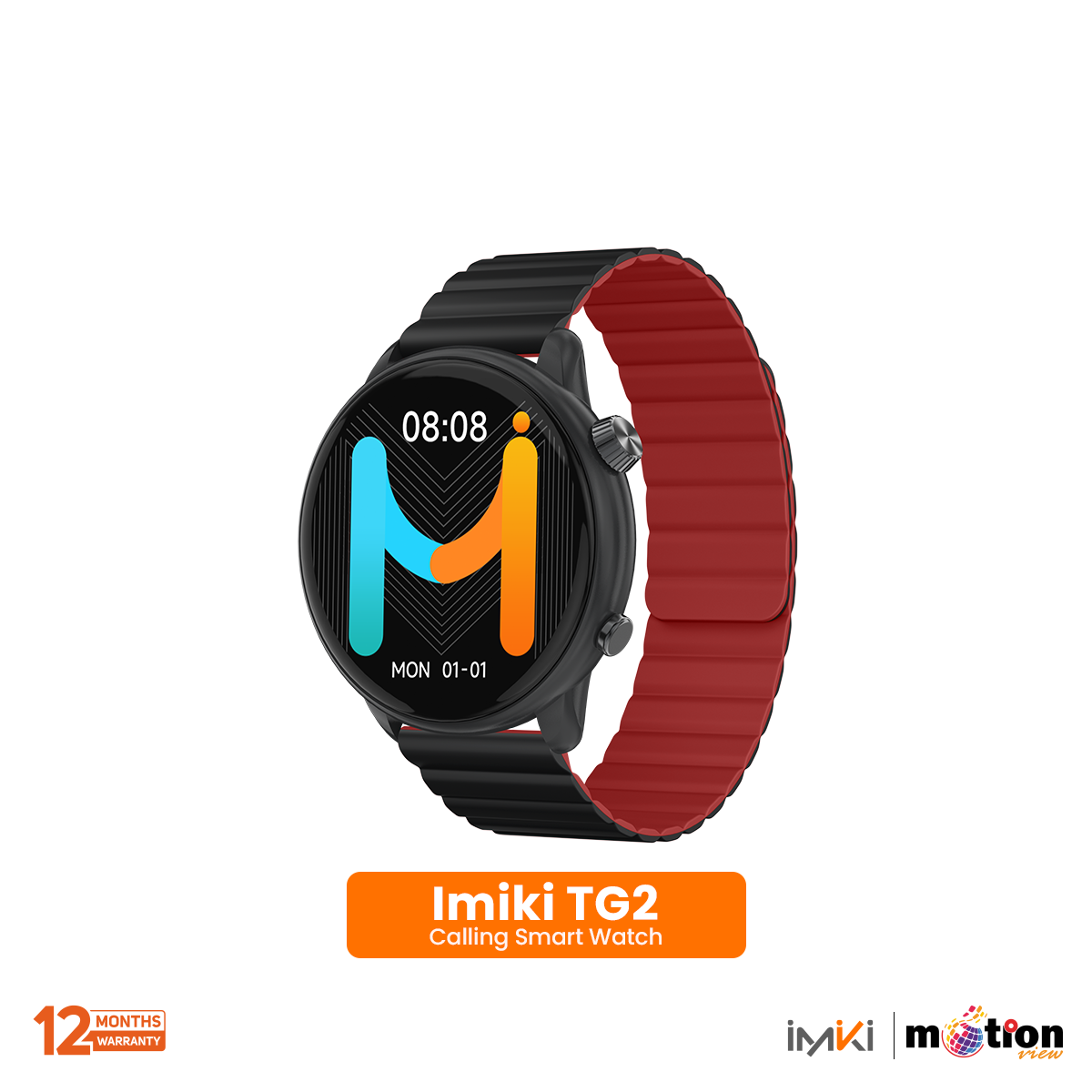 Picture of IMIKI TG2 1.43" AMOLED BT Calling Smart Watch with Magnetic Strap