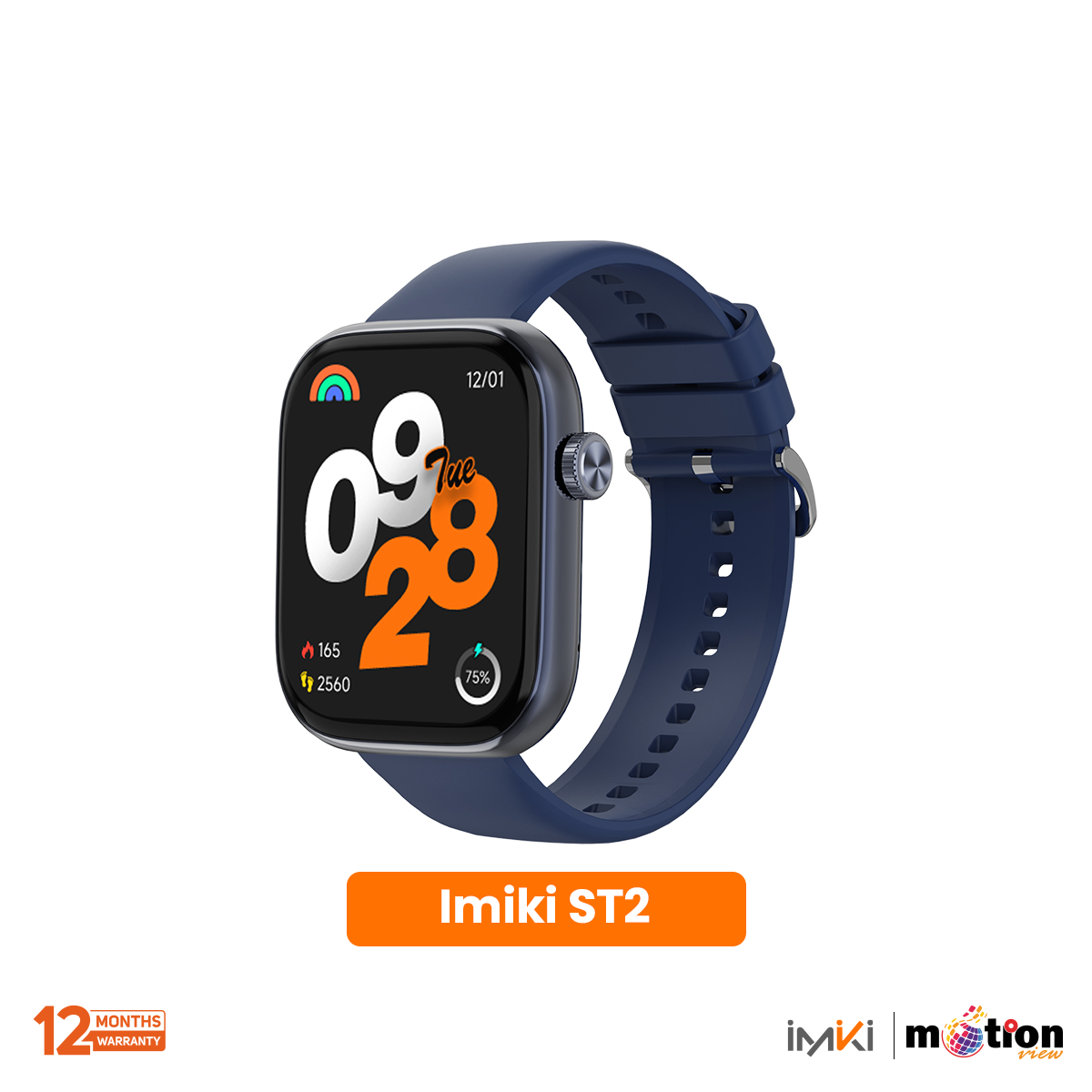 Picture of IMIKI ST2 BT Calling Smartwatch with 100+ Watch Faces