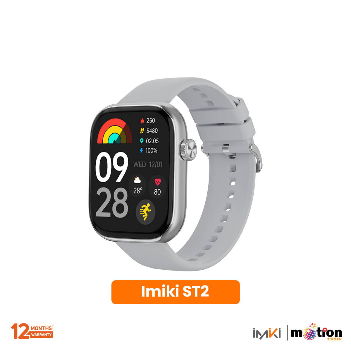 Picture of IMIKI ST2 BT Calling Smartwatch with 100+ Watch Faces
