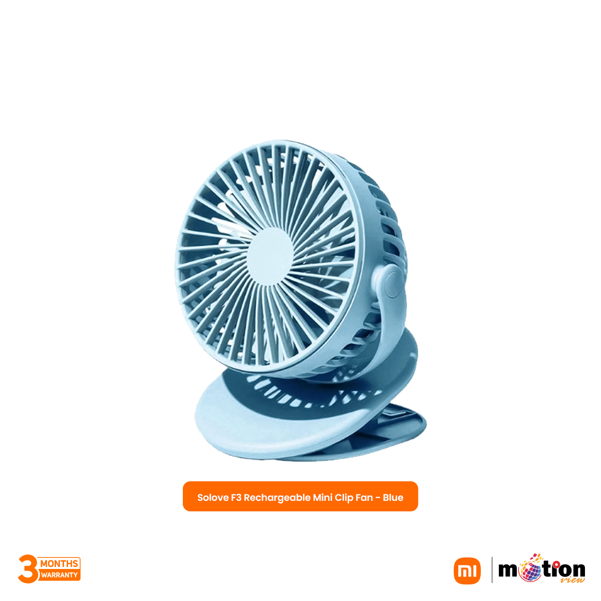 Picture of Solove F3 Rechargeable Mini Clip Fan