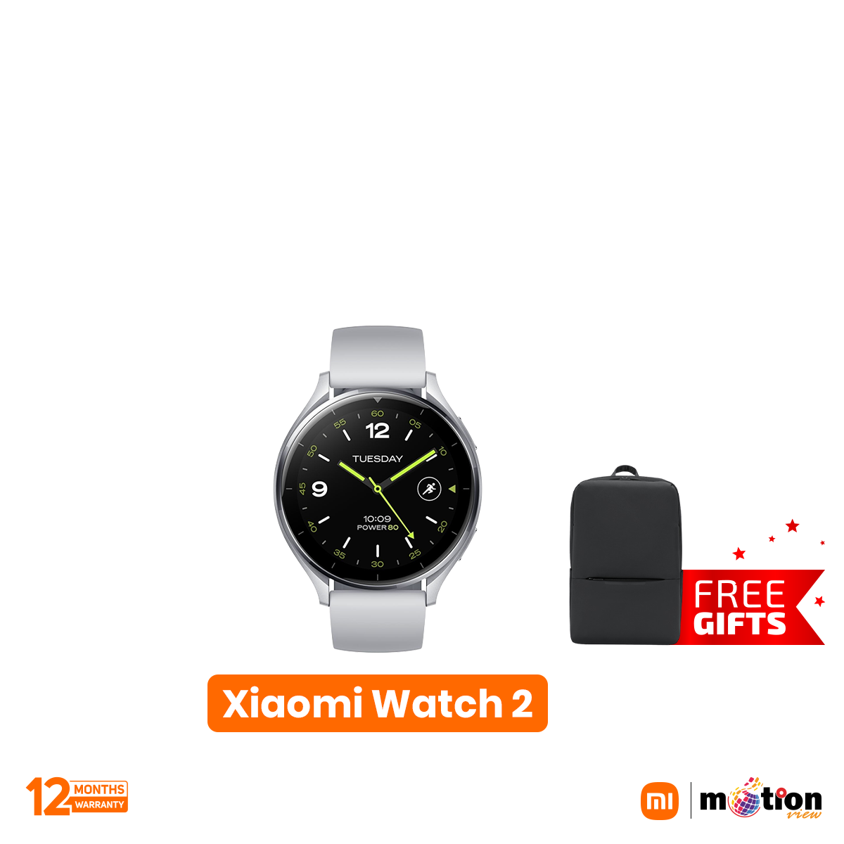 Picture of Xiaomi Watch 2 BT Calling 1.43" AMOLED 5ATM Smart Watch with Wear OS