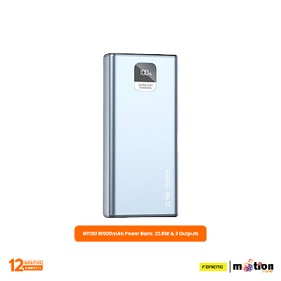 Picture of Foneng GT100 10000mAh 22.5W & 3 OUTPUTS Power Bank