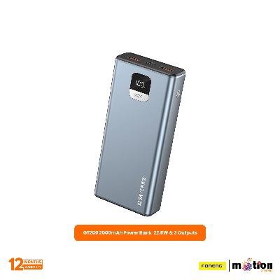 Picture of Foneng Power Bank PD 22.5W LED Display, 20,000 mAh GT200