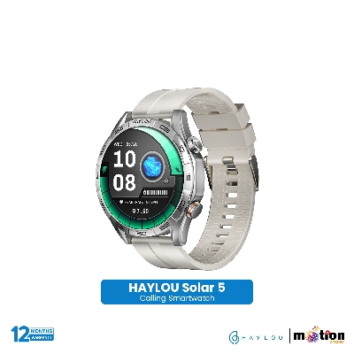 Picture of Haylou Solar 5 1.58" AMOLED Display Bluetooth Calling Smart Watch (Silicon Strap)