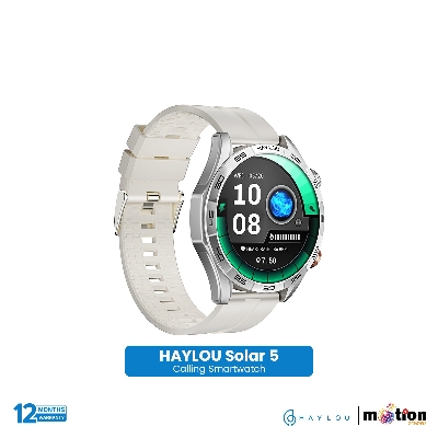 Picture of Haylou Solar 5 1.58" AMOLED Display Bluetooth Calling Smart Watch (Silicon Strap)