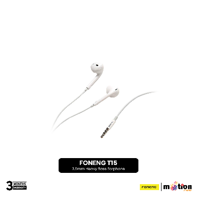 Picture of FONENG T15 Half-In-Ear 3.5mm Heavy Bass Earphone